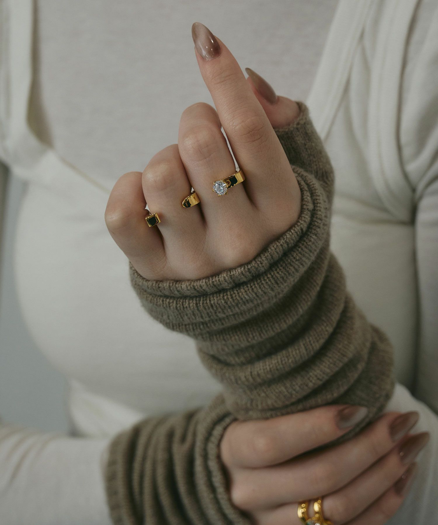 MOVE×CZダブルリング