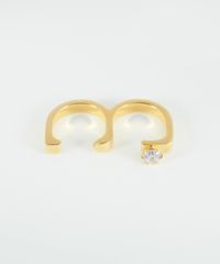 MOVE×CZダブルリング