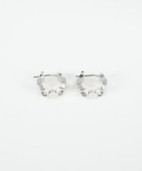 ヘキサゴンフープピアス