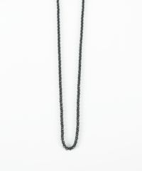 アズキチェーンBKステンレスネックレス