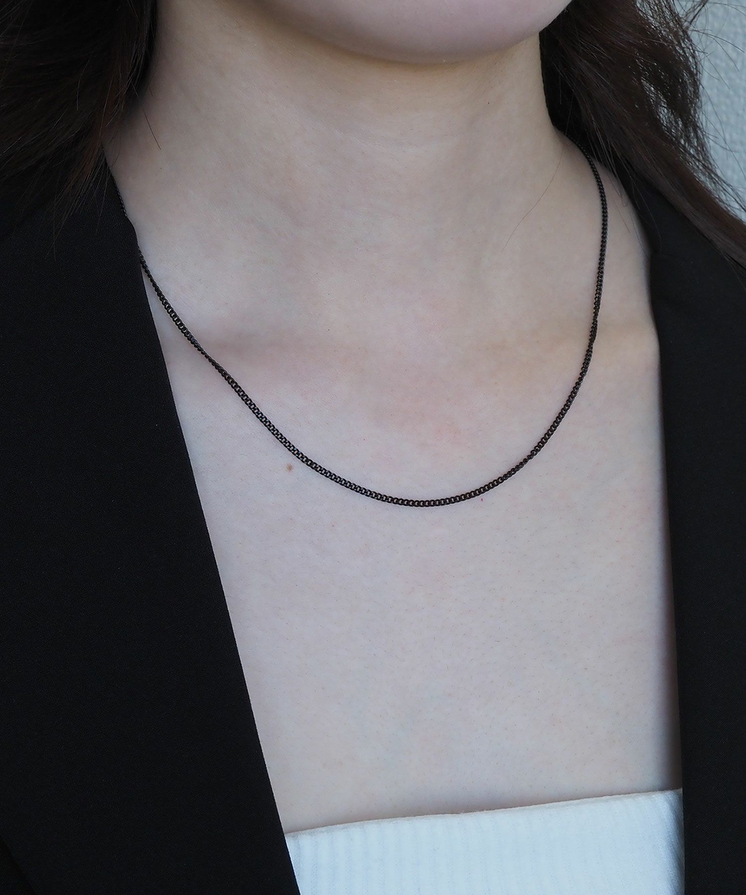 キヘイチェーンBKステンレスネックレス