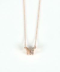 ビジューバタフライマグネットペンダント