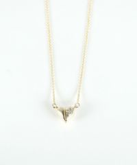 ビジューハートマグネットペンダント