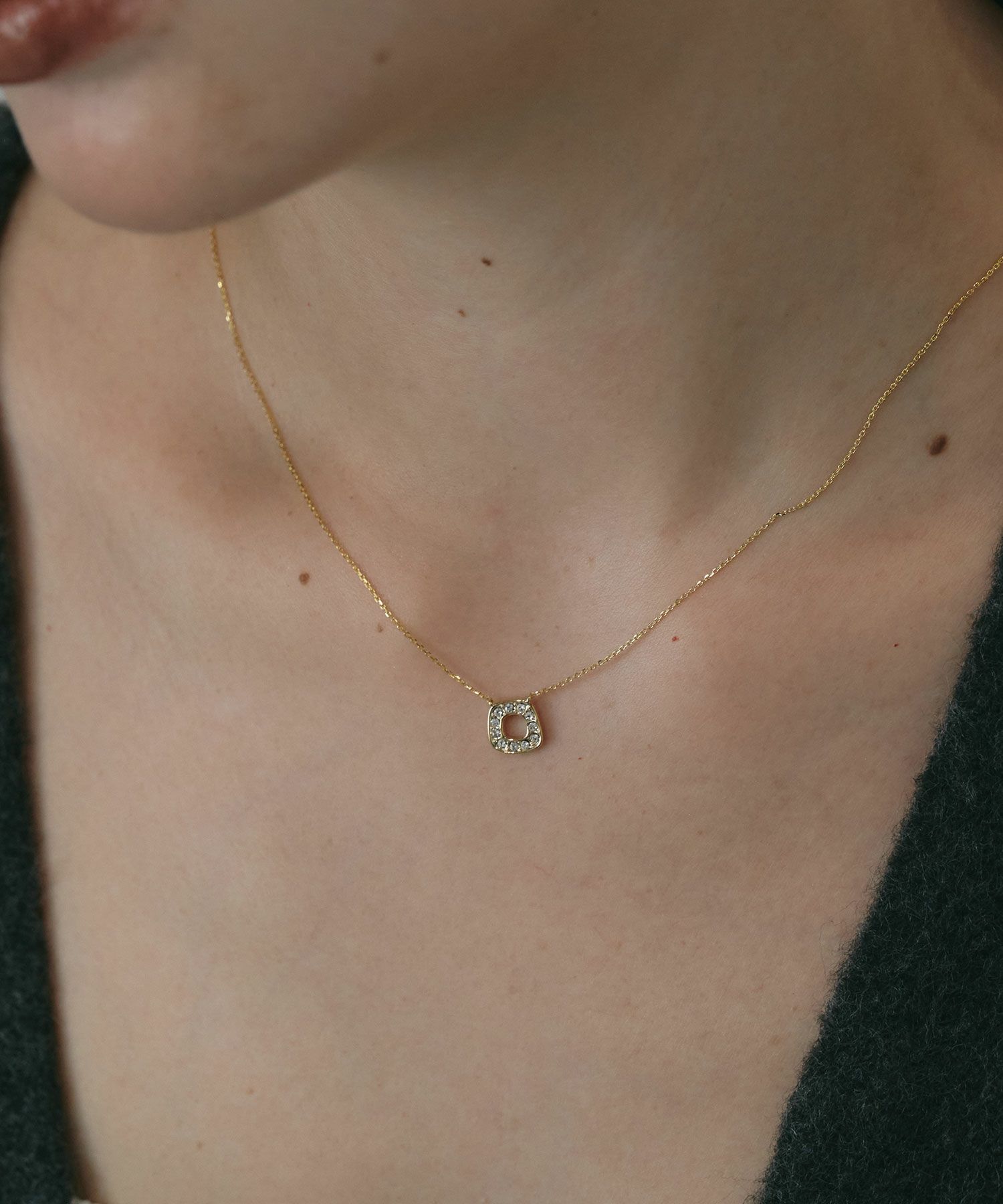 トラぺゾイドプチペンダント【MUK petite charme】