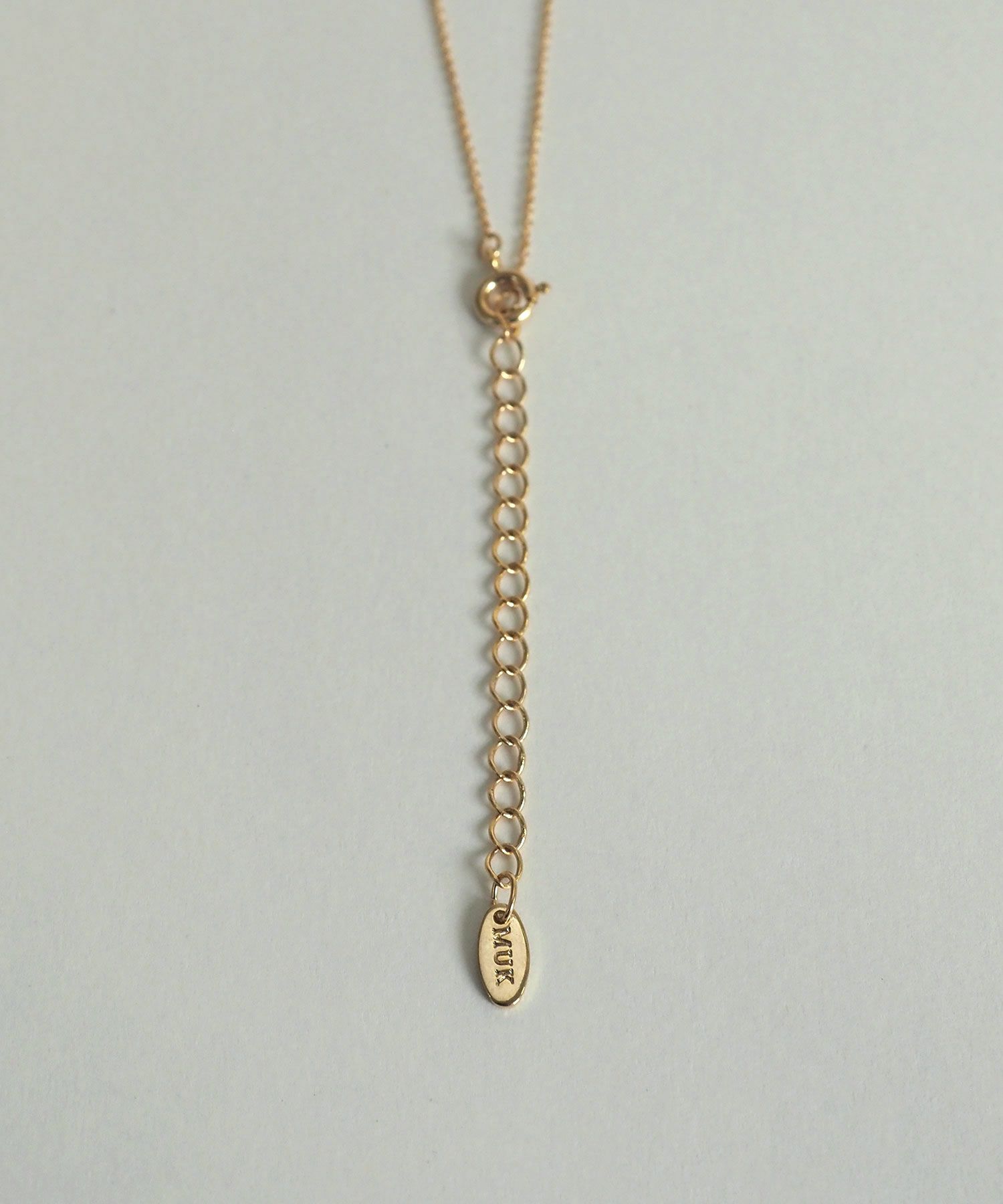 サークルストーンプチペンダント【MUK petite charme】