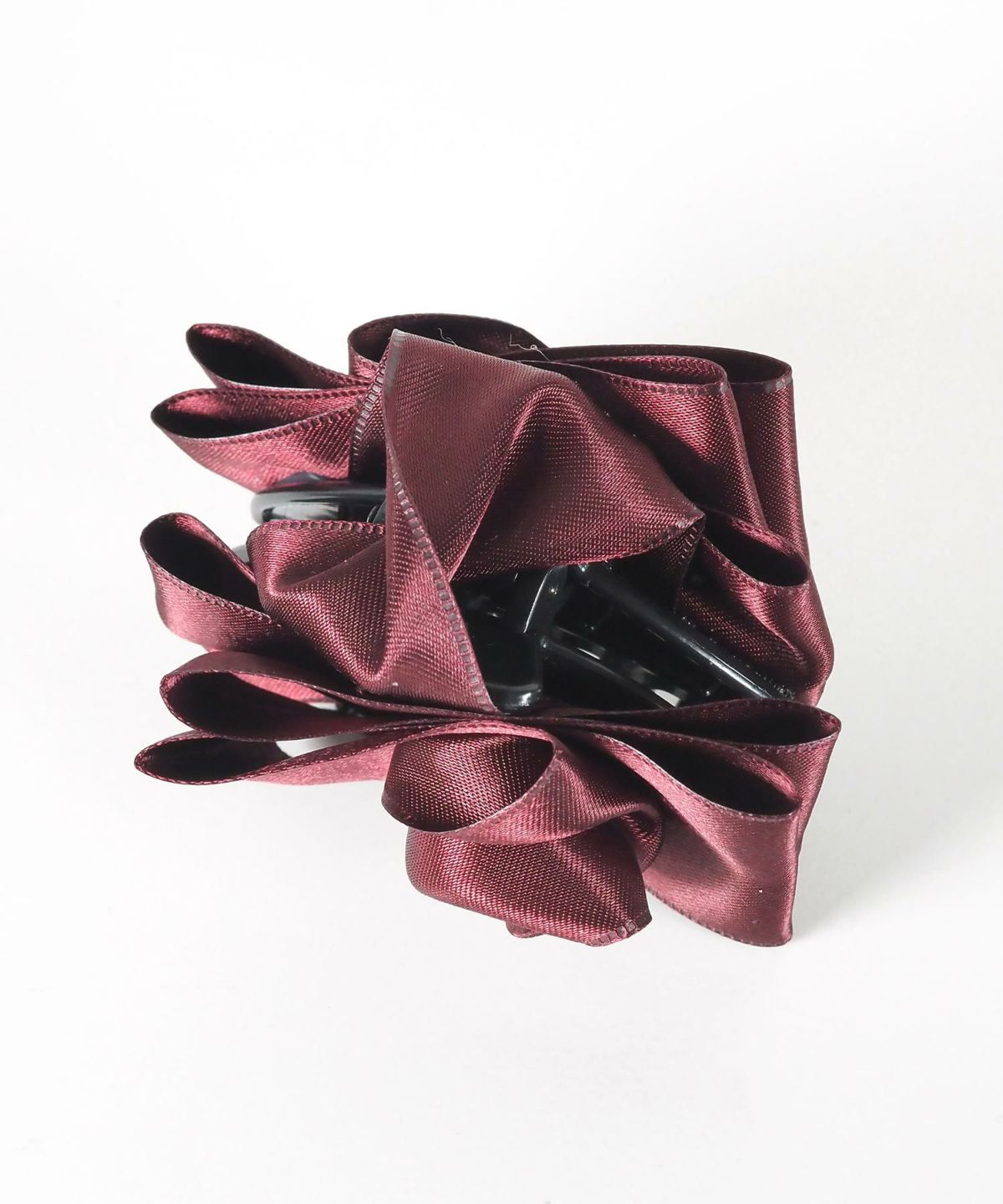 ローズリボンバンスクリップ