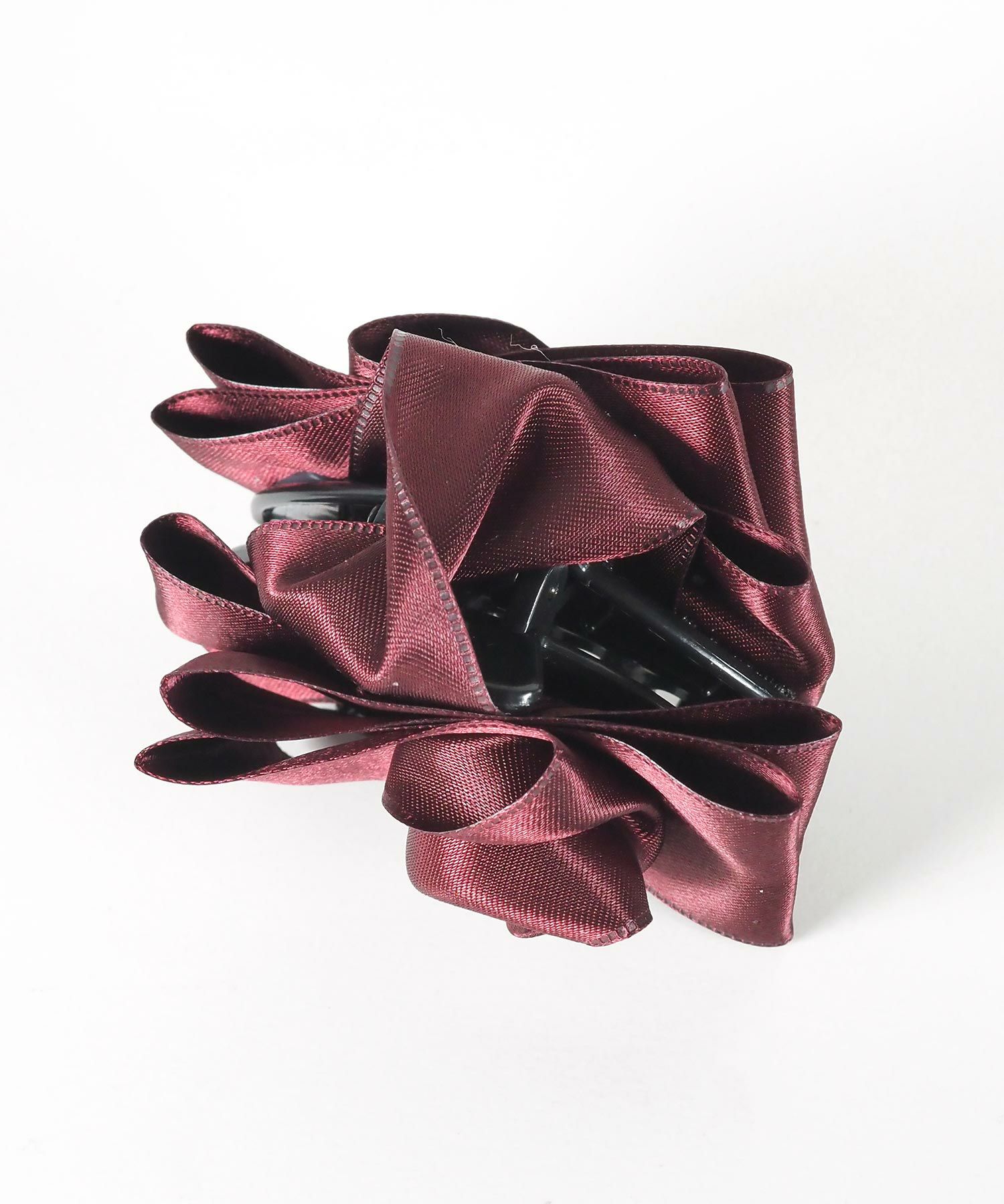 ローズリボンバンスクリップ