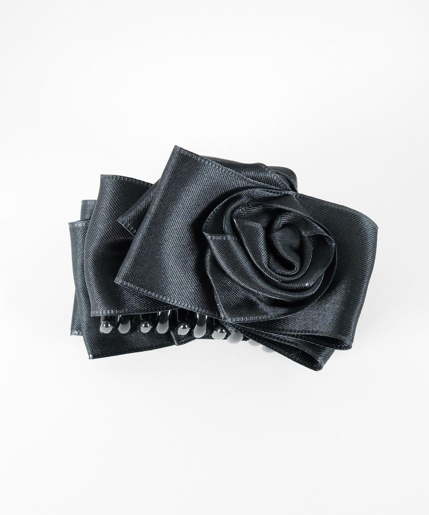 ローズリボンバンスクリップ