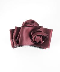 ローズリボンバンスクリップ