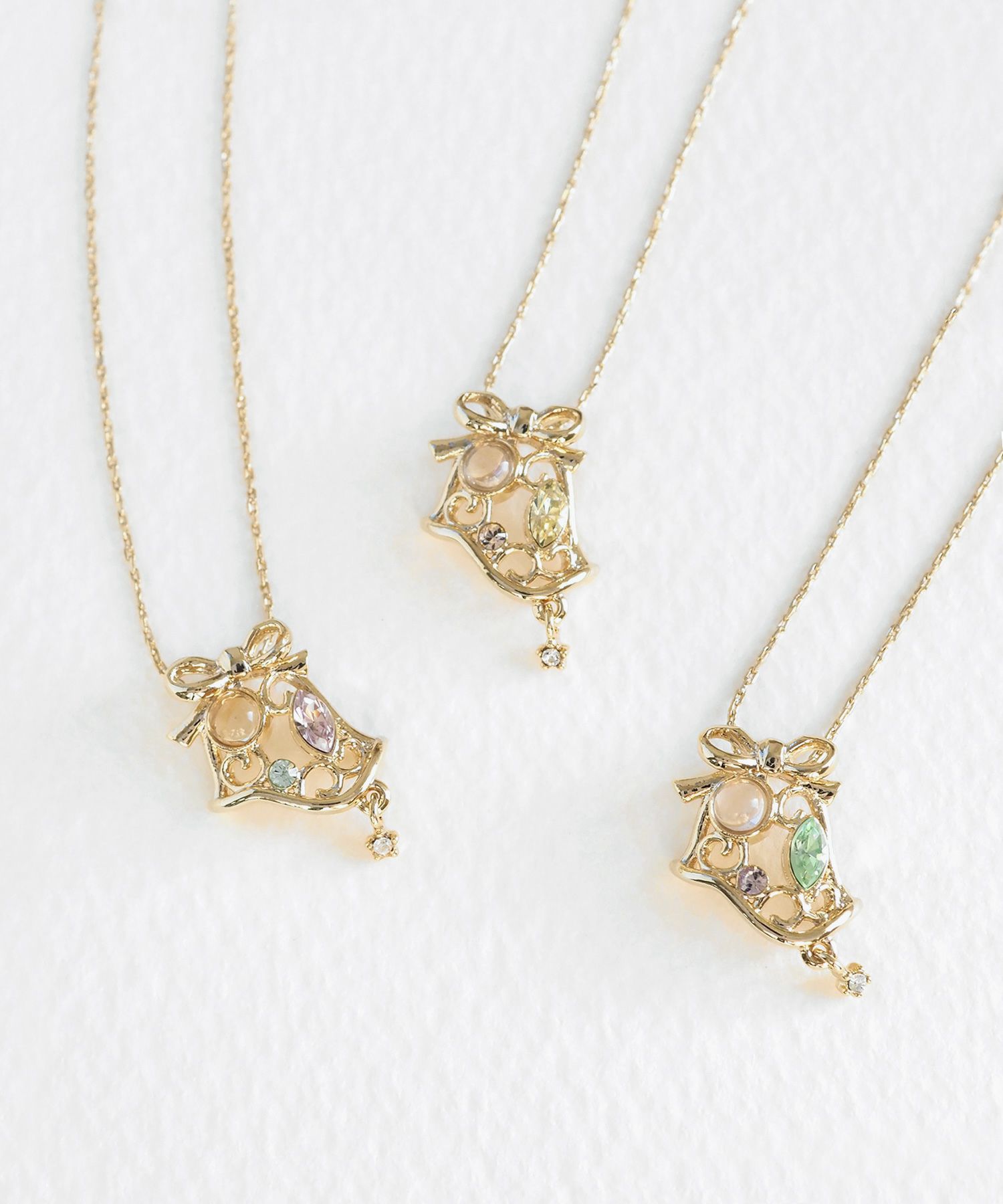 ナチュラルストーンベルネックレス【MUK Dreamy stone】