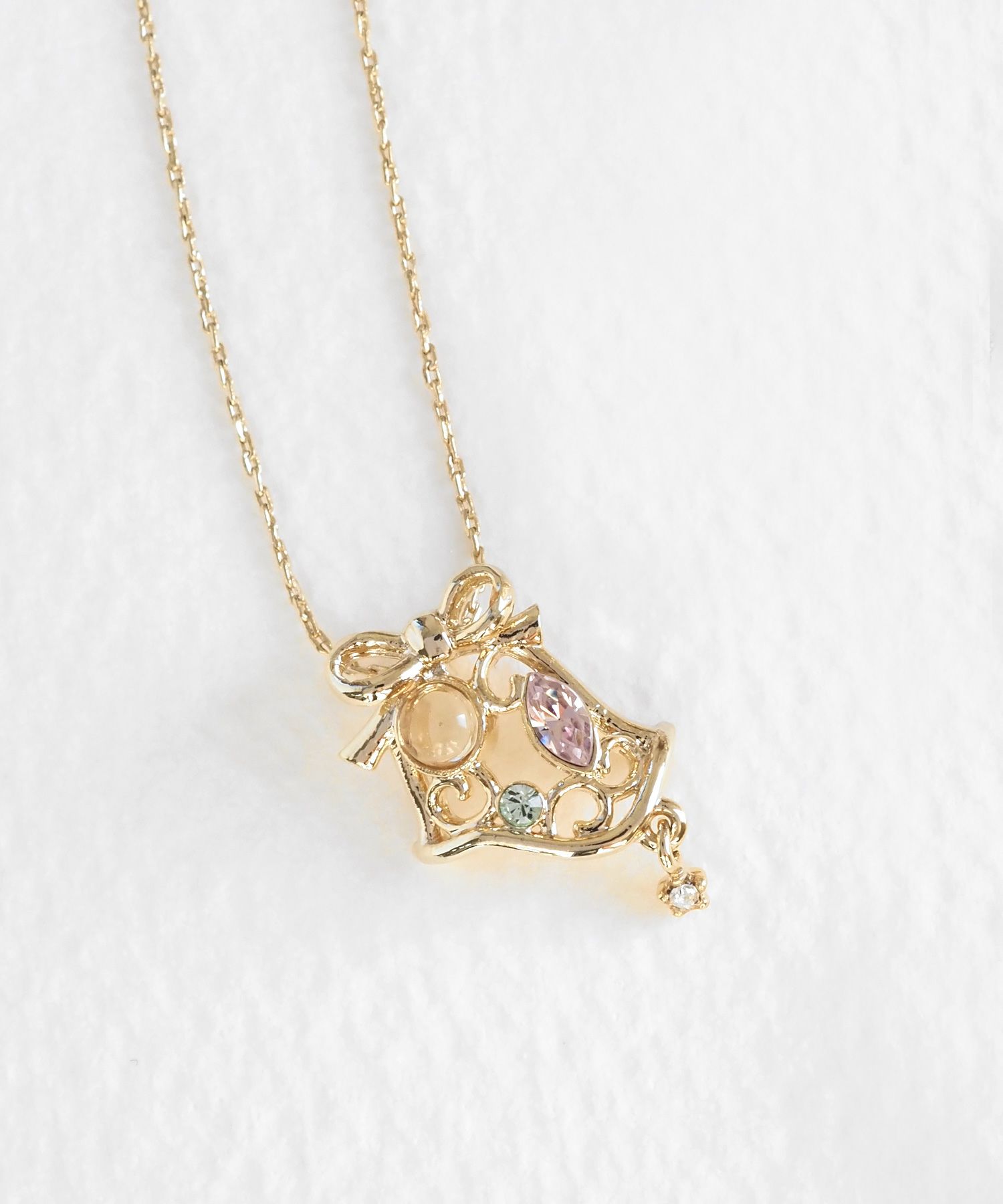 ナチュラルストーンベルネックレス【MUK Dreamy stone】