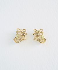 ナチュラルストーンベルピアス【MUK Dreamy stone】