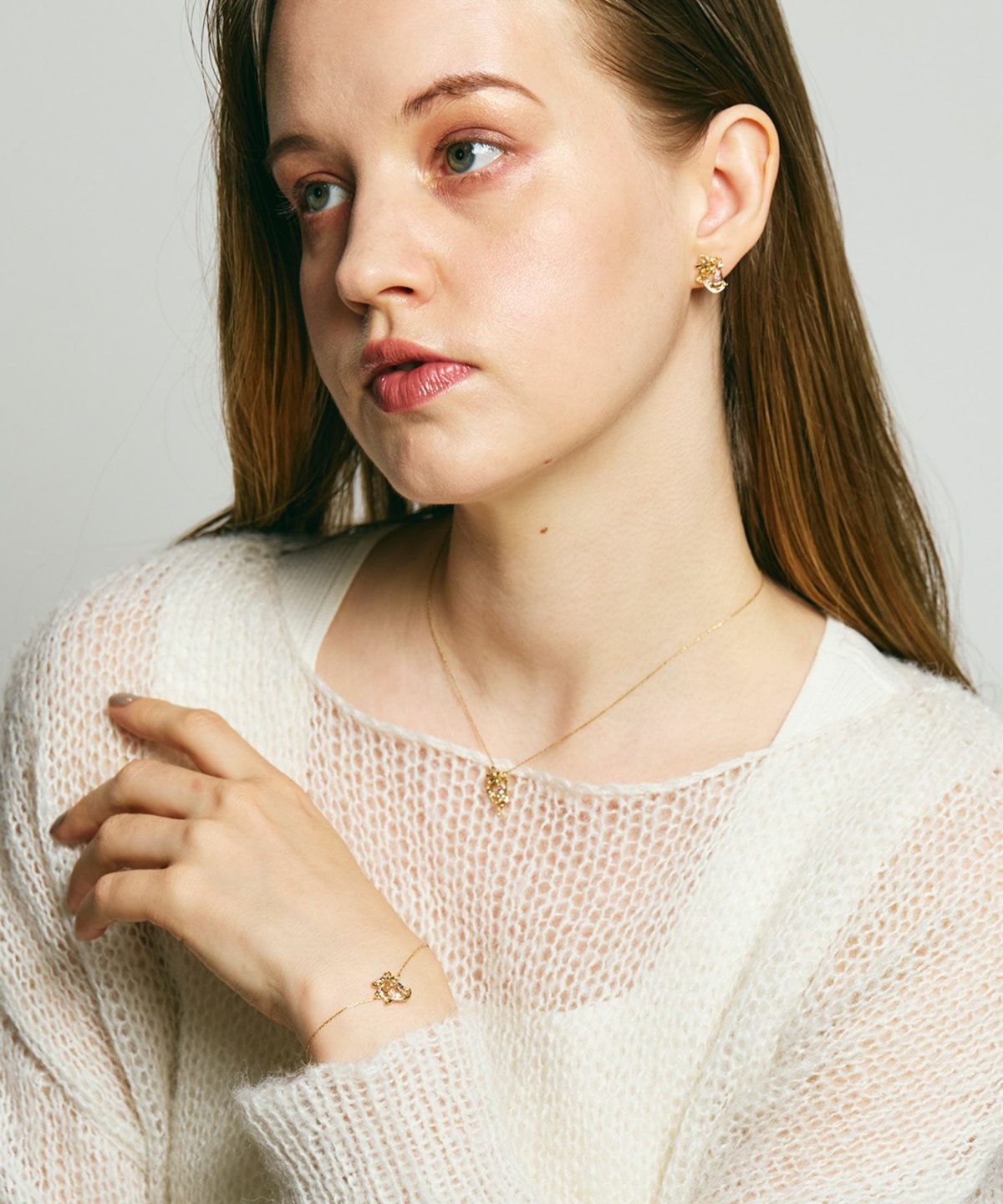 ナチュラルストーンベルブレスレット【MUK Dreamy stone】