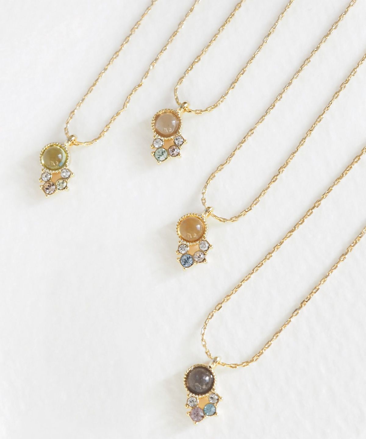 ナチュラルストーンシューティングスターネックレス【MUK Dreamy stone】