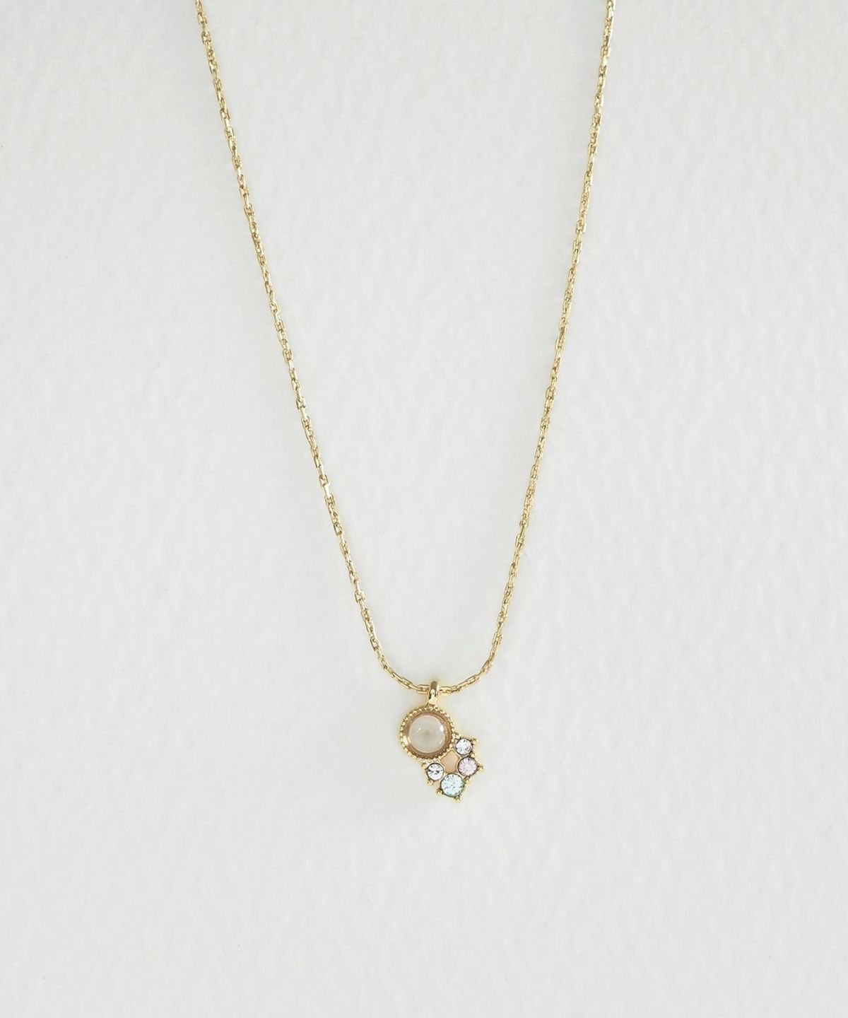 ナチュラルストーンシューティングスターネックレス【MUK Dreamy stone】