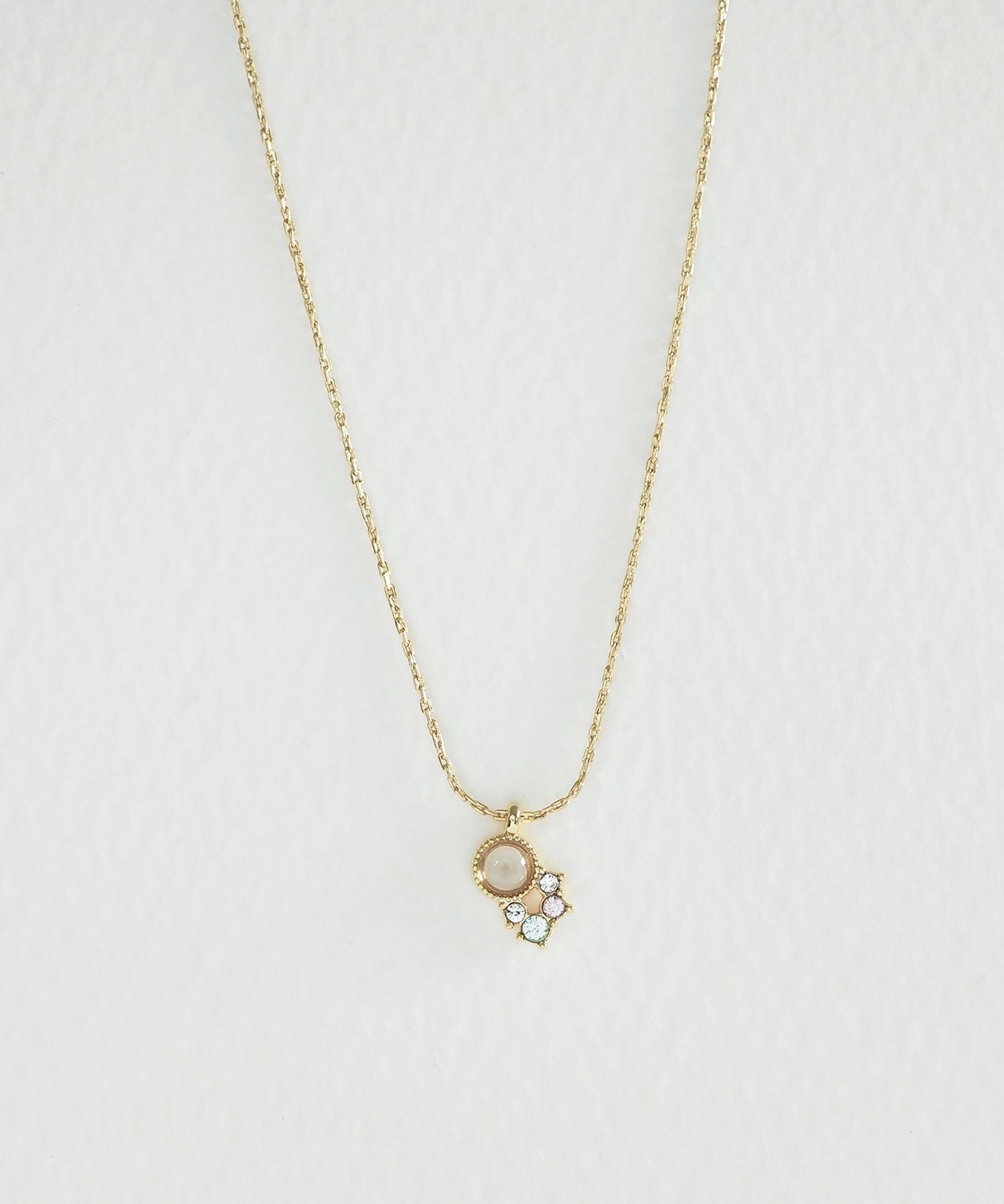 ナチュラルストーンシューティングスターネックレス【MUK Dreamy stone】