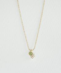 ナチュラルストーンシューティングスターネックレス【MUK Dreamy stone】