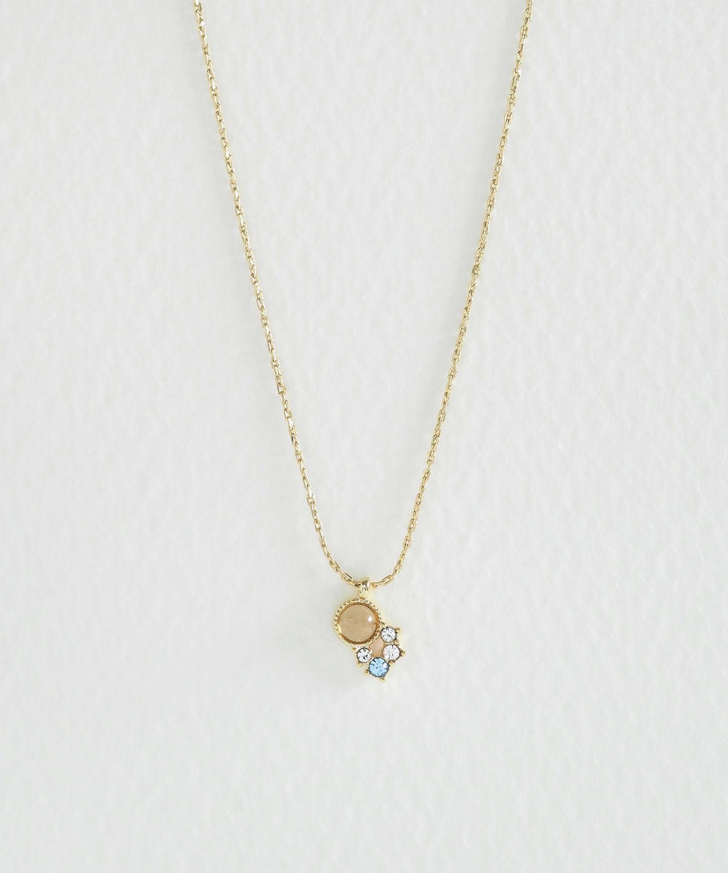 ナチュラルストーンシューティングスターネックレス【MUK Dreamy stone】