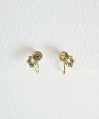 ナチュラルストーンシューティングスターイヤリング【MUK Dreamy stone】