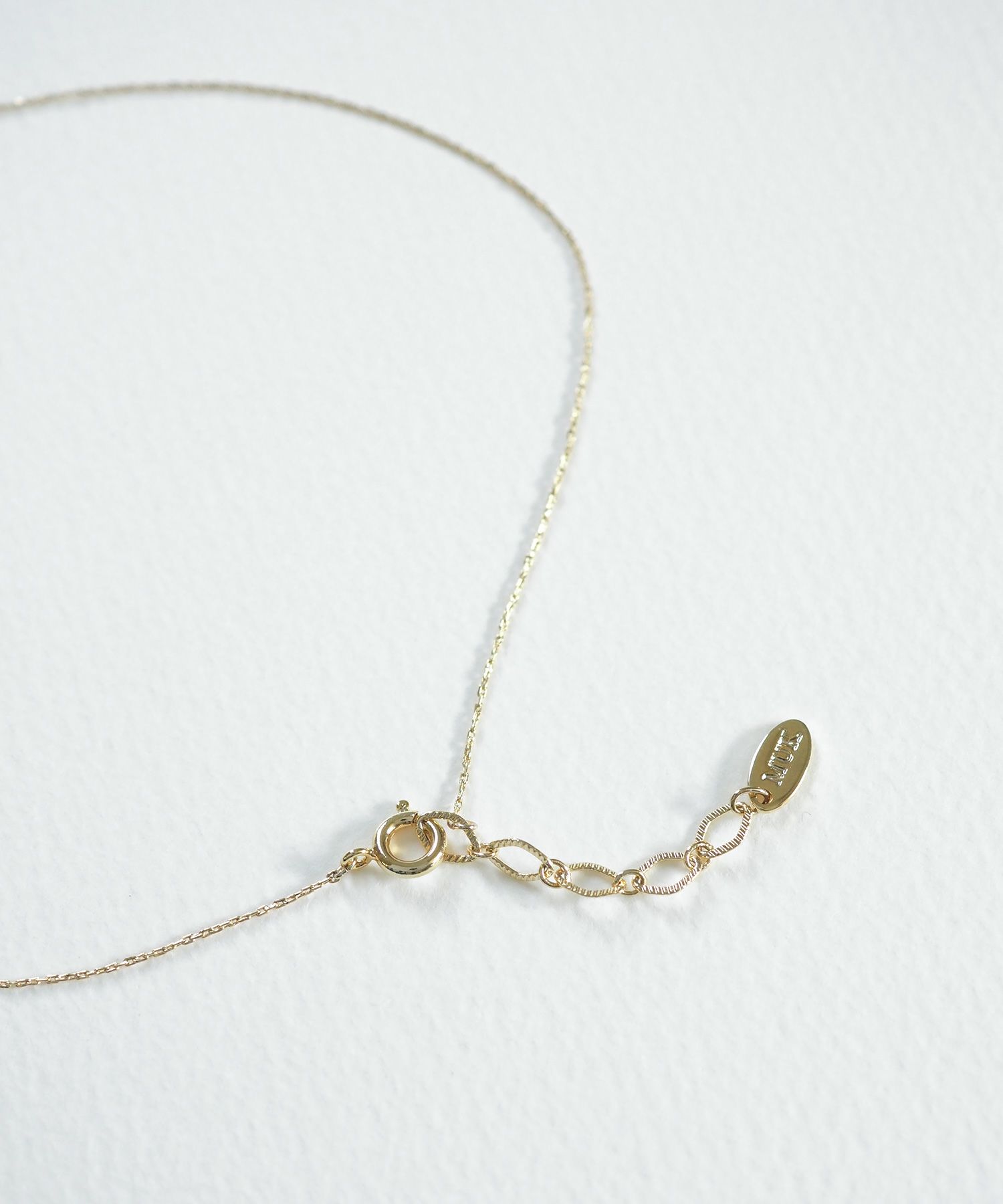 ナチュラルストーンフラワーリースネックレス【MUK Dreamy stone】