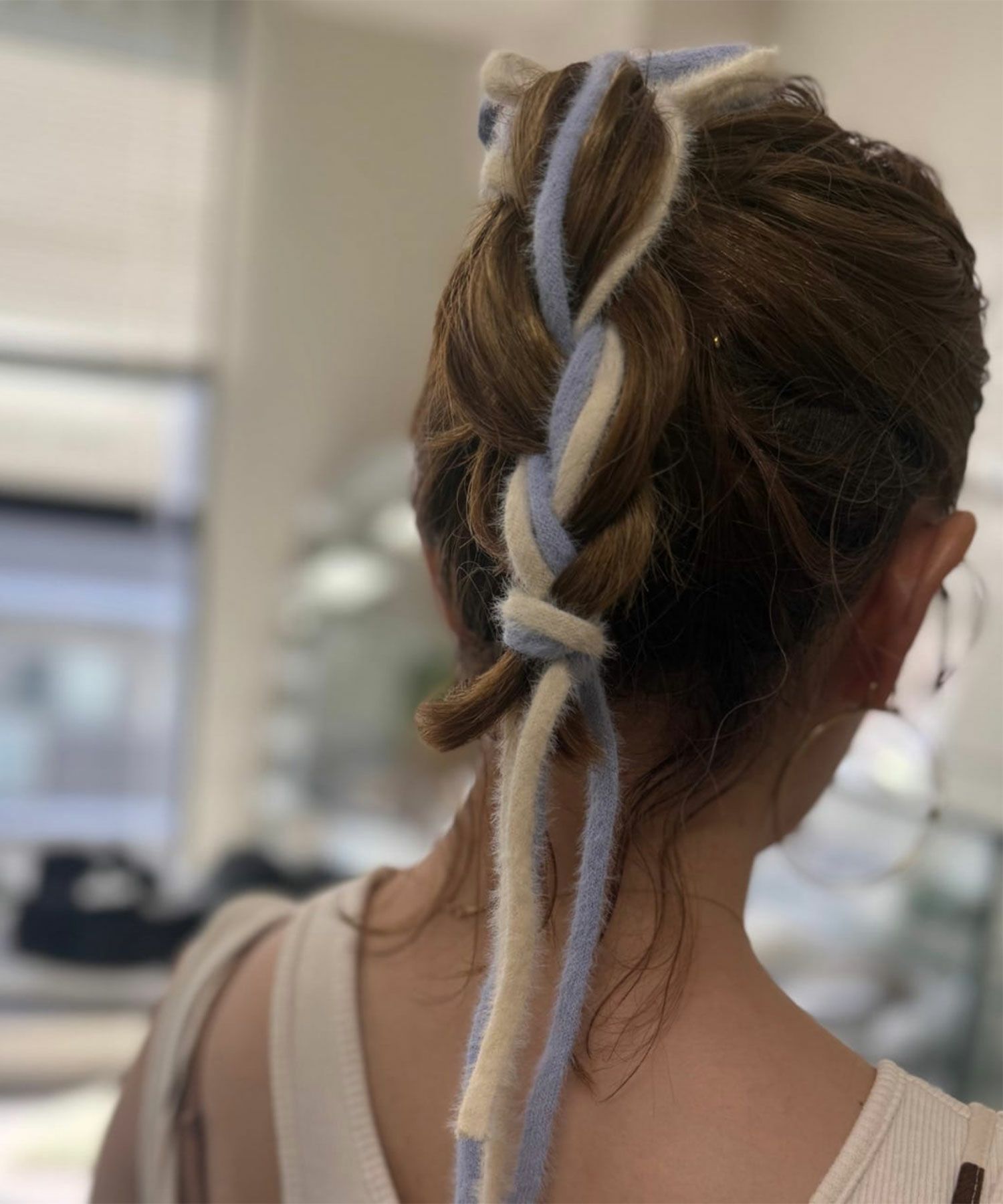 アンゴラリボンポニーフック