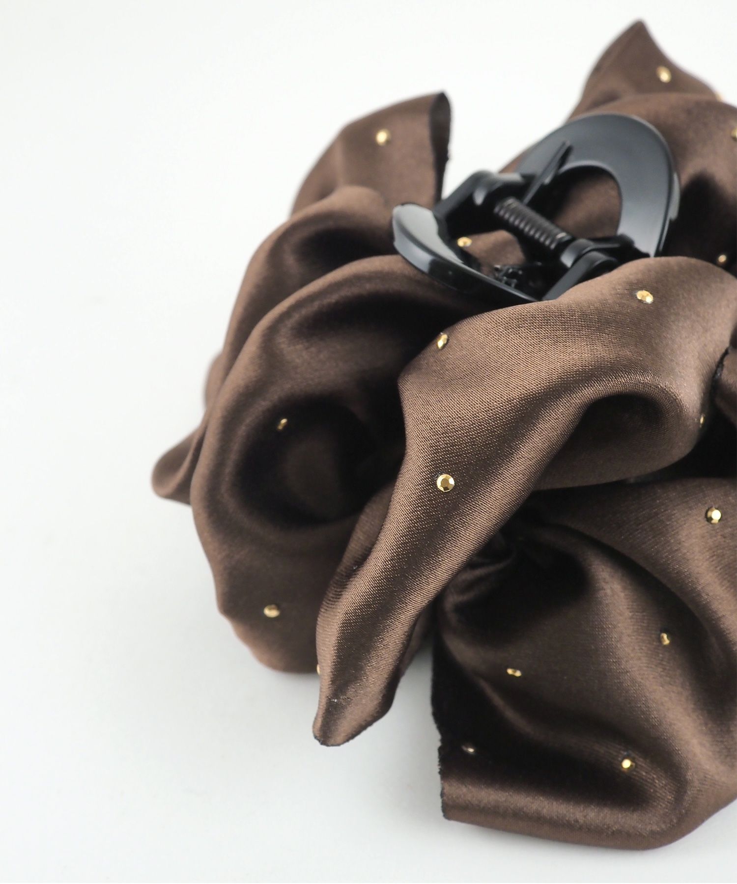 サテンタイニードットバンスクリップ