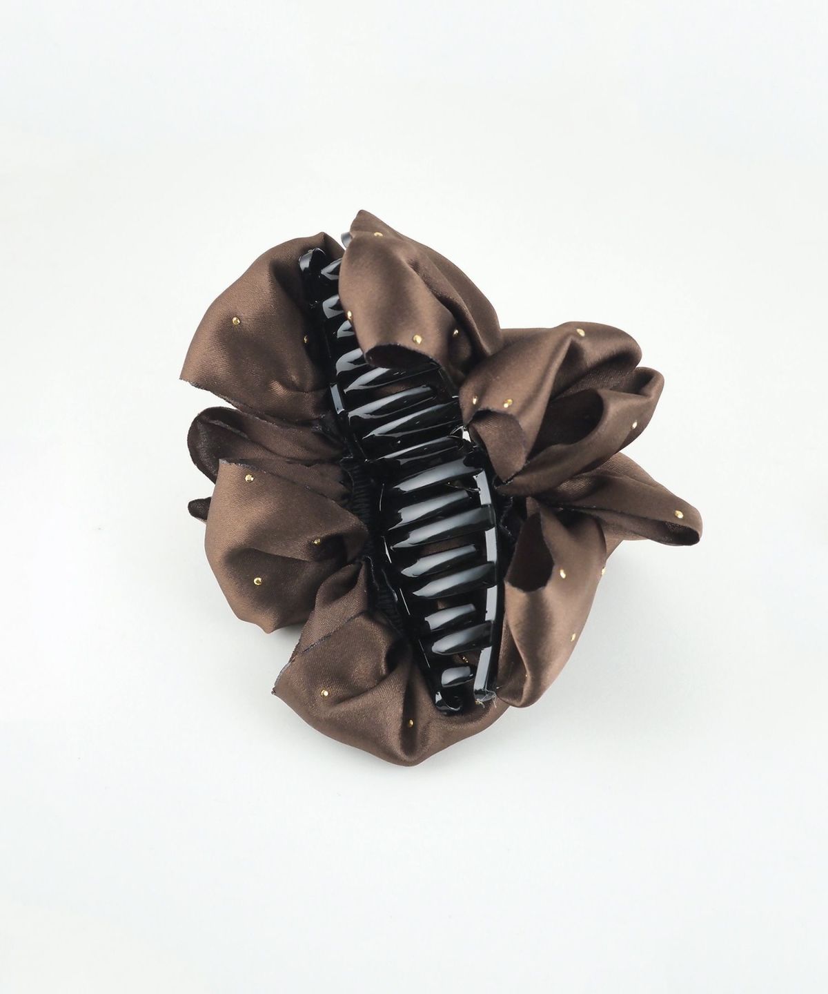 サテンタイニードットバンスクリップ