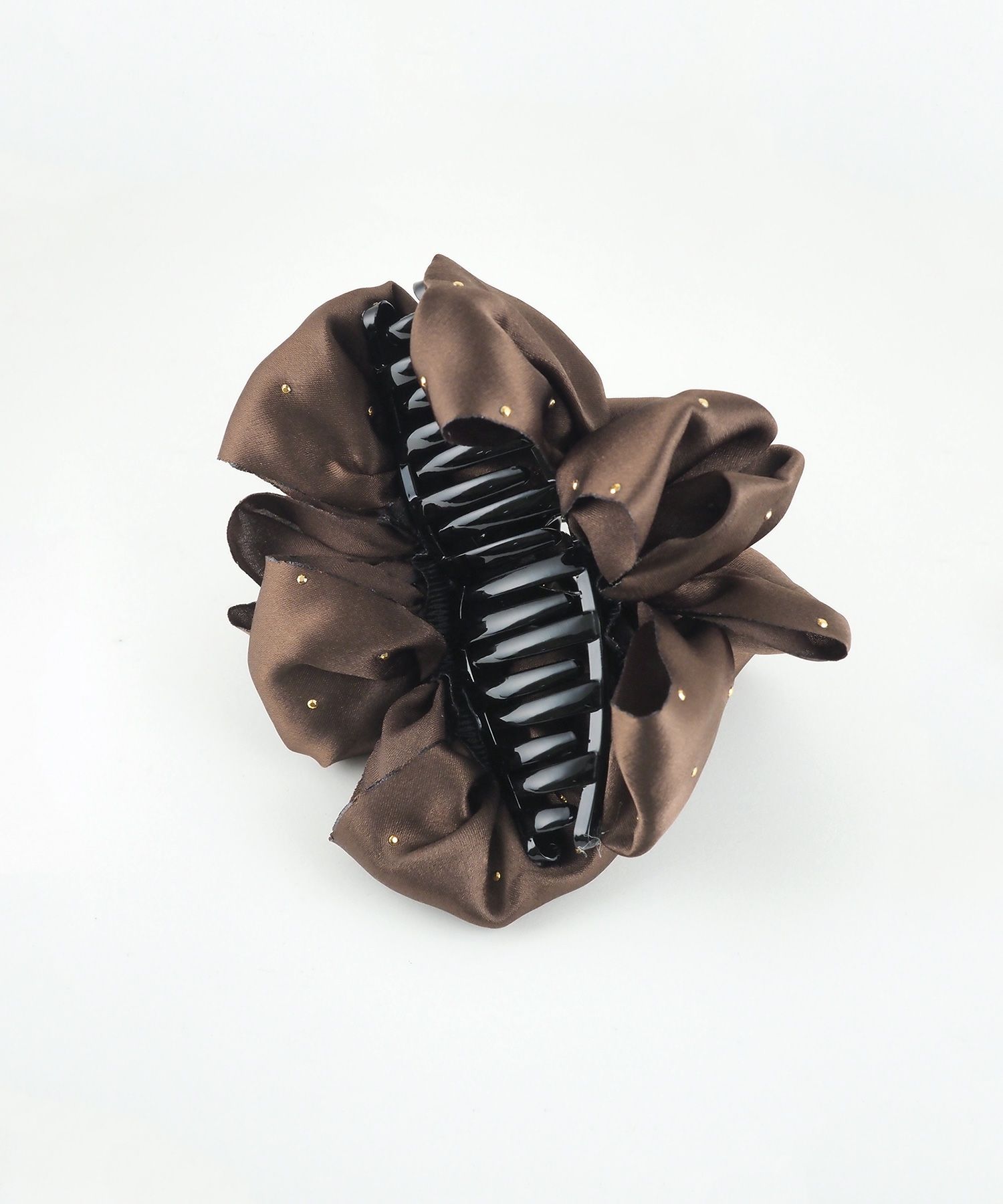 サテンタイニードットバンスクリップ