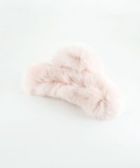 ふわふわファーバンスクリップ