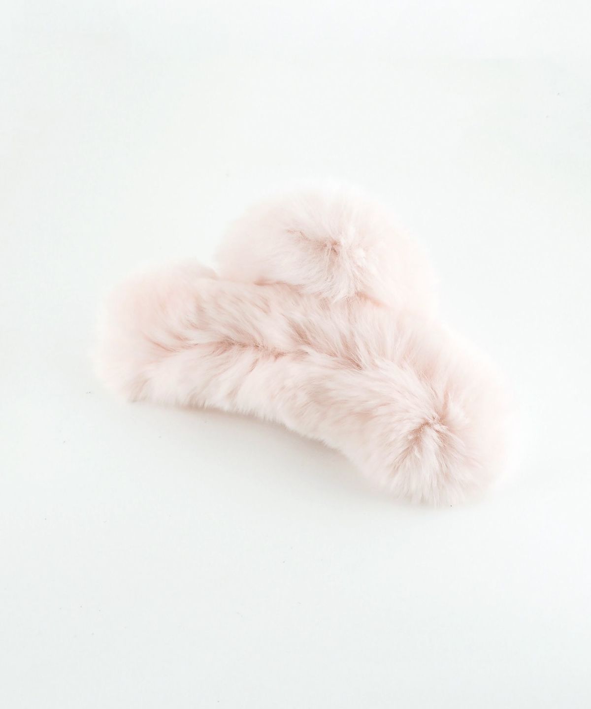 ふわふわファーバンスクリップ