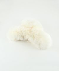 ふわふわファーバンスクリップ