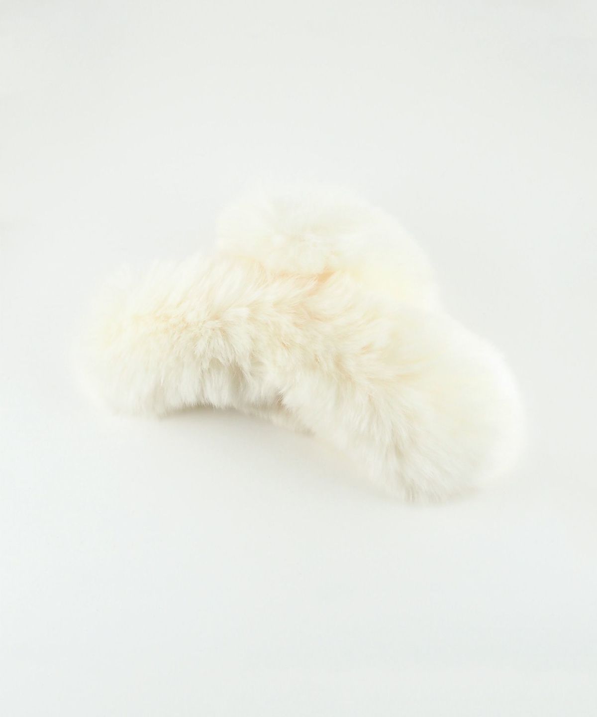 ふわふわファーバンスクリップ