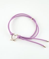 静電気軽減ハートカラーヘアブレスレット