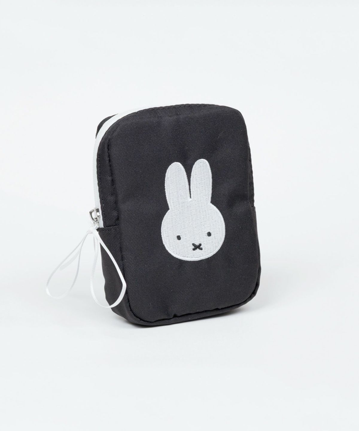 ミッフィー チドリ＆モノトーン 縦型スクエアポーチ