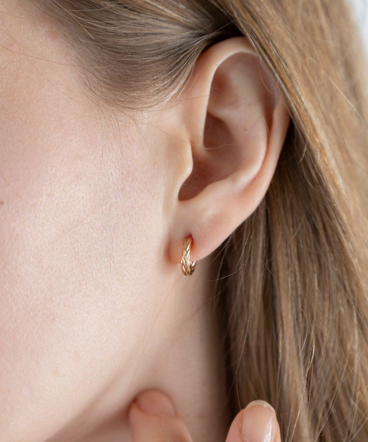 【web限定】ブレードループフィットイヤリング