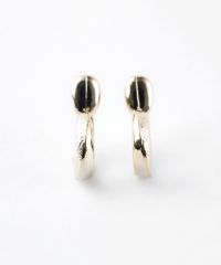 【web限定】ダブルテクスチャタイニーループフィットイヤリング