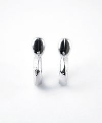 【web限定】ダブルテクスチャタイニーループフィットイヤリング