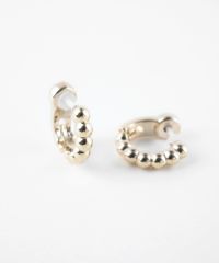 【web限定】ボールラインセラミックポストスムースピアス