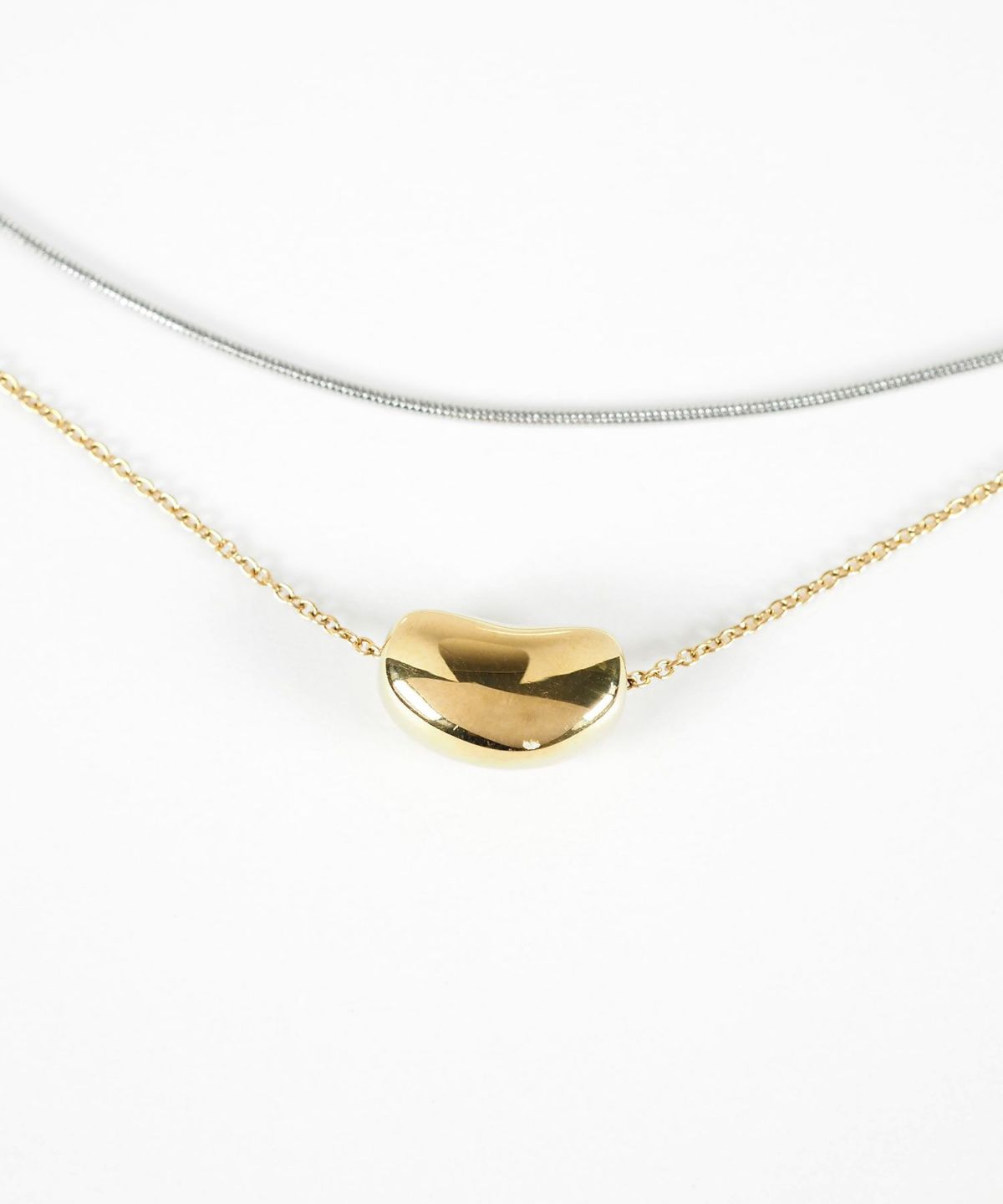 ドロップダブルチェーンネックレス【MUK lucenzio】