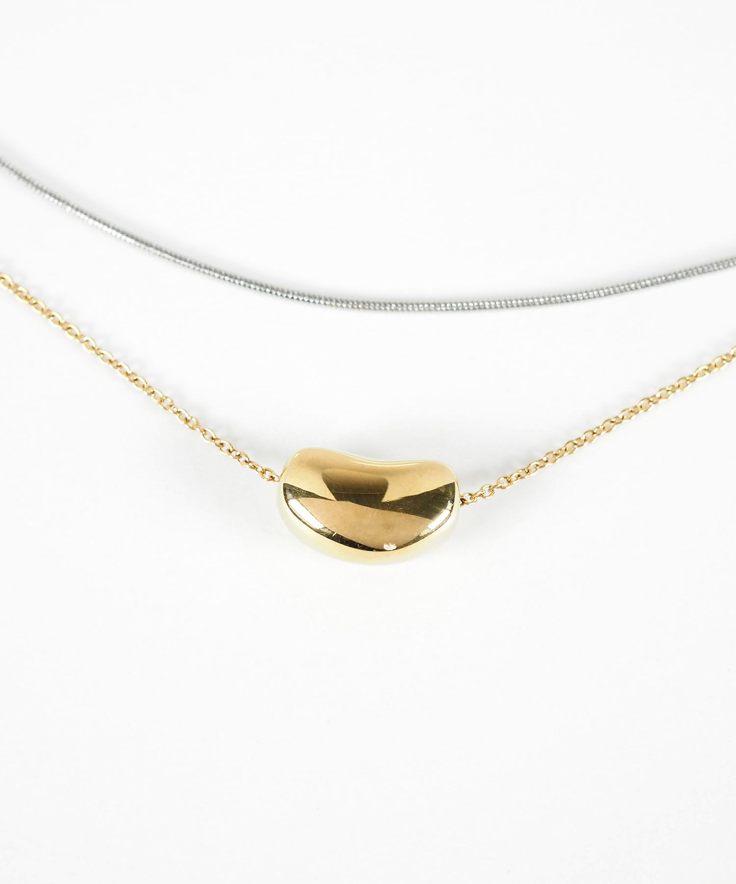 ドロップダブルチェーンネックレス【MUK lucenzio】