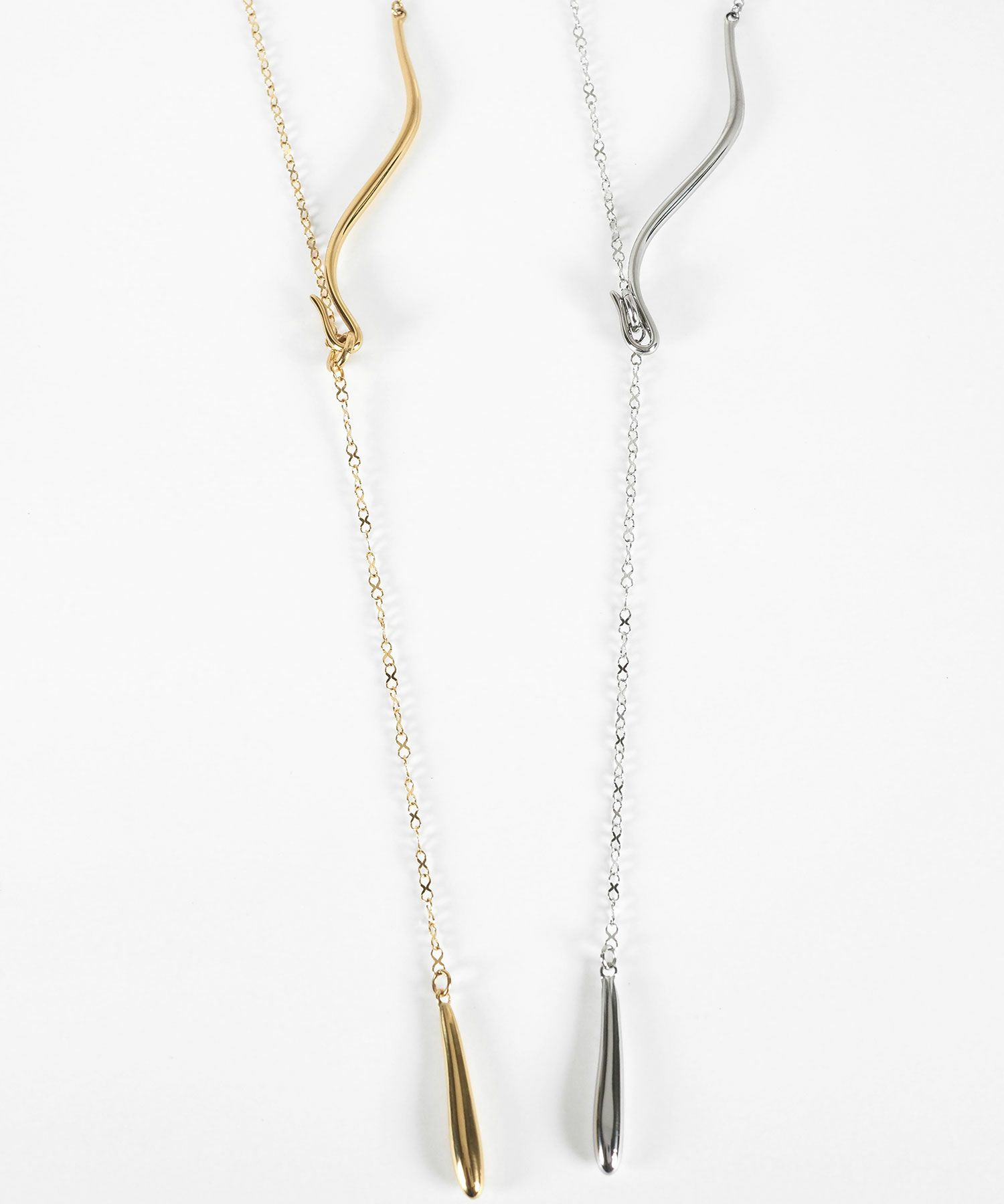 ドロップメタルスイングネックレス【MUK lucenzio】