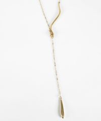 ドロップメタルスイングネックレス【MUK lucenzio】