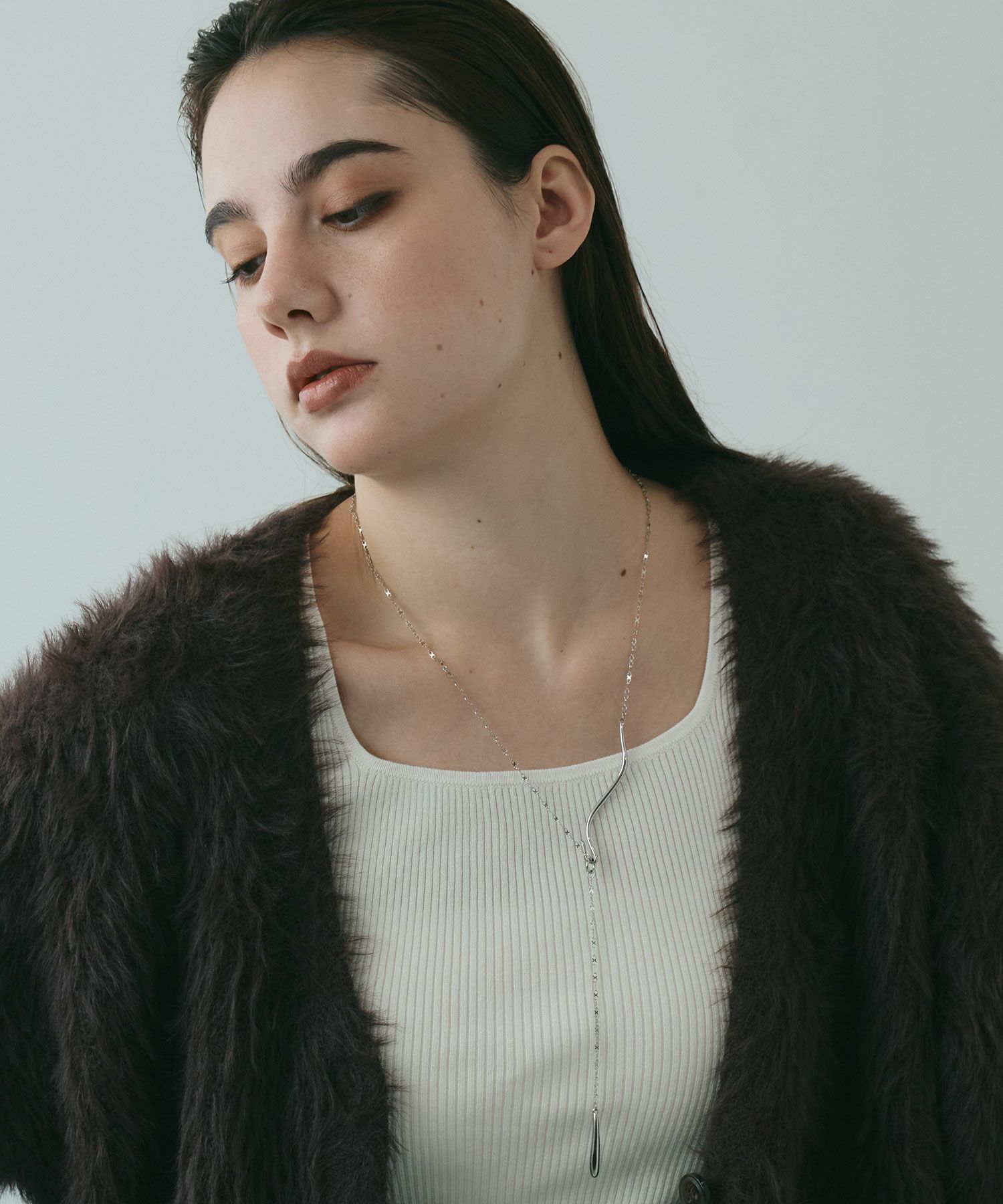 ドロップメタルスイングネックレス【MUK lucenzio】