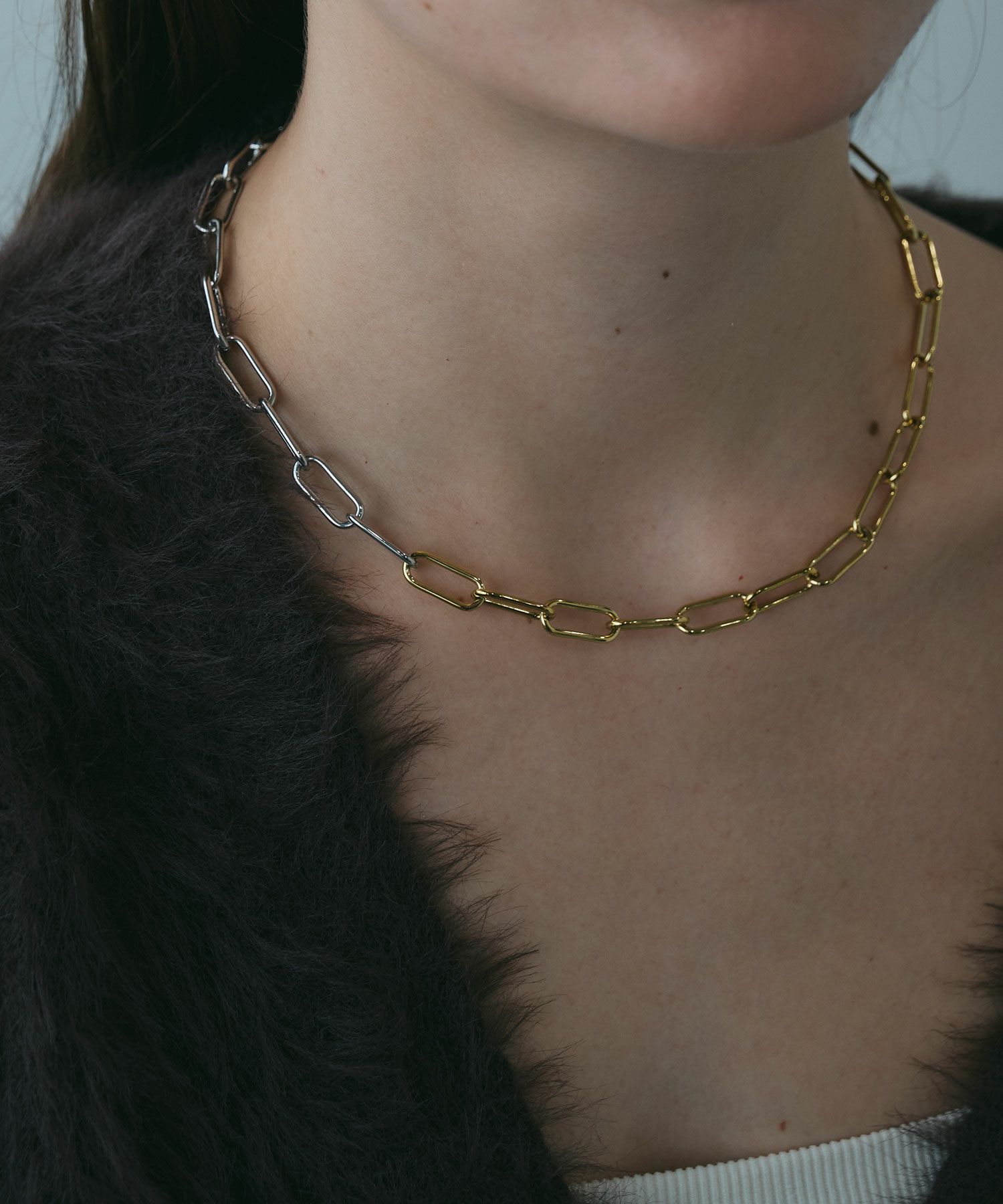 オーバルチェーンネックレス【MUK lucenzio】