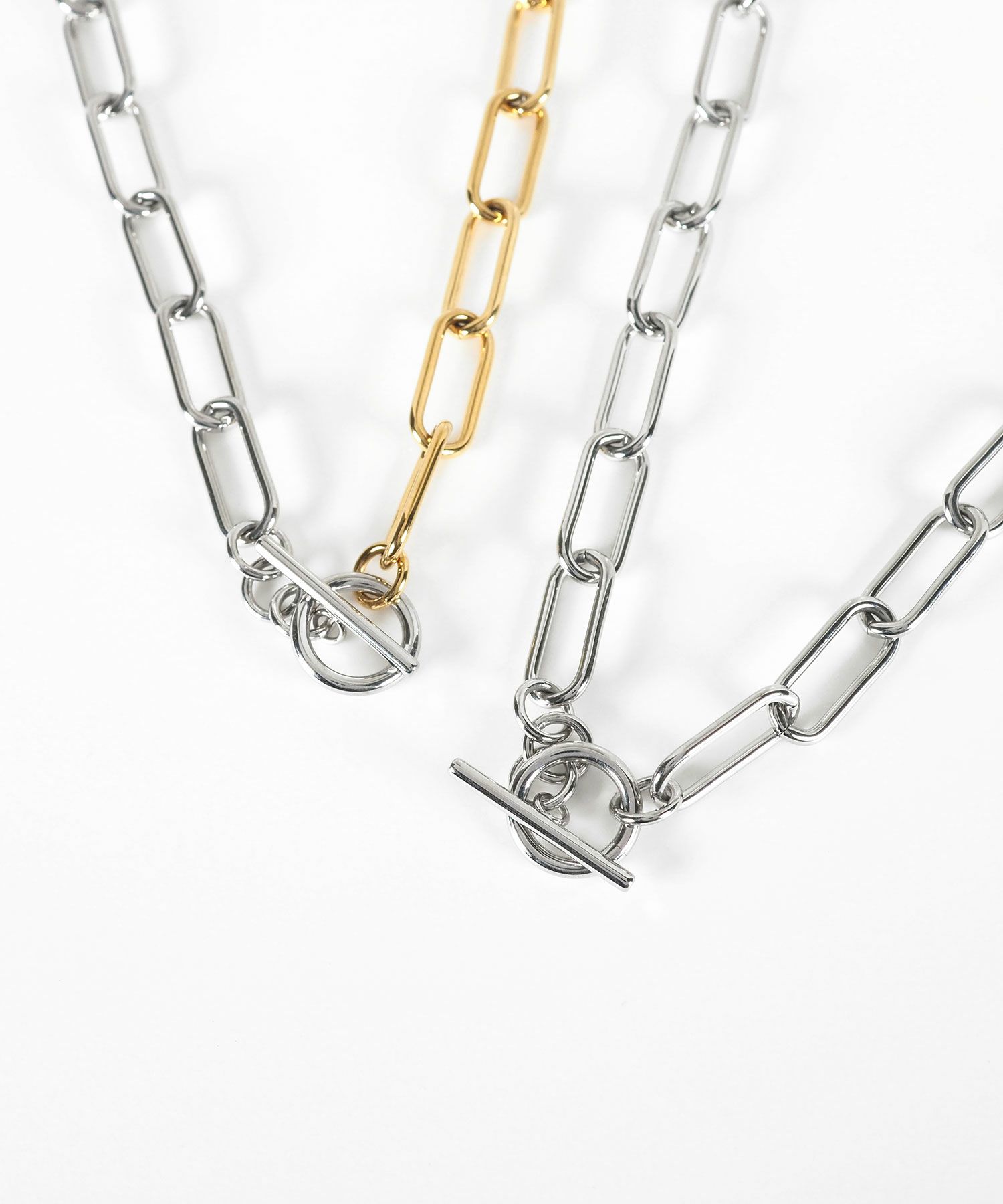 オーバルチェーンネックレス【MUK lucenzio】