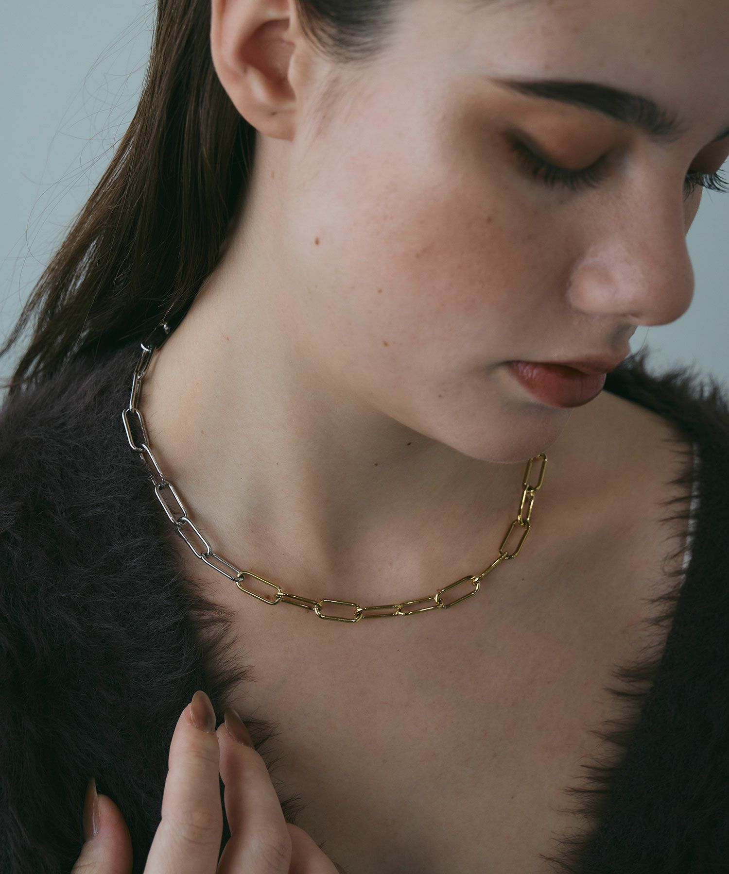 オーバルチェーンネックレス【MUK lucenzio】