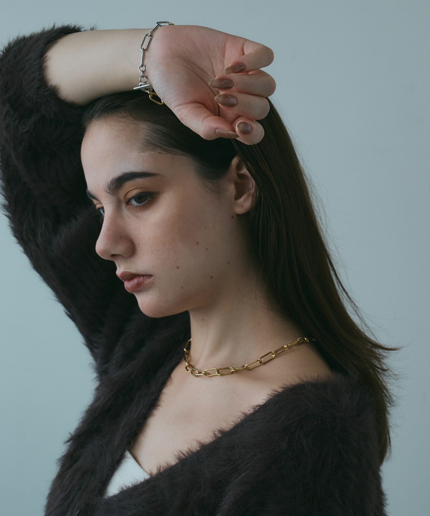 オーバルチェーンネックレス【MUK lucenzio】