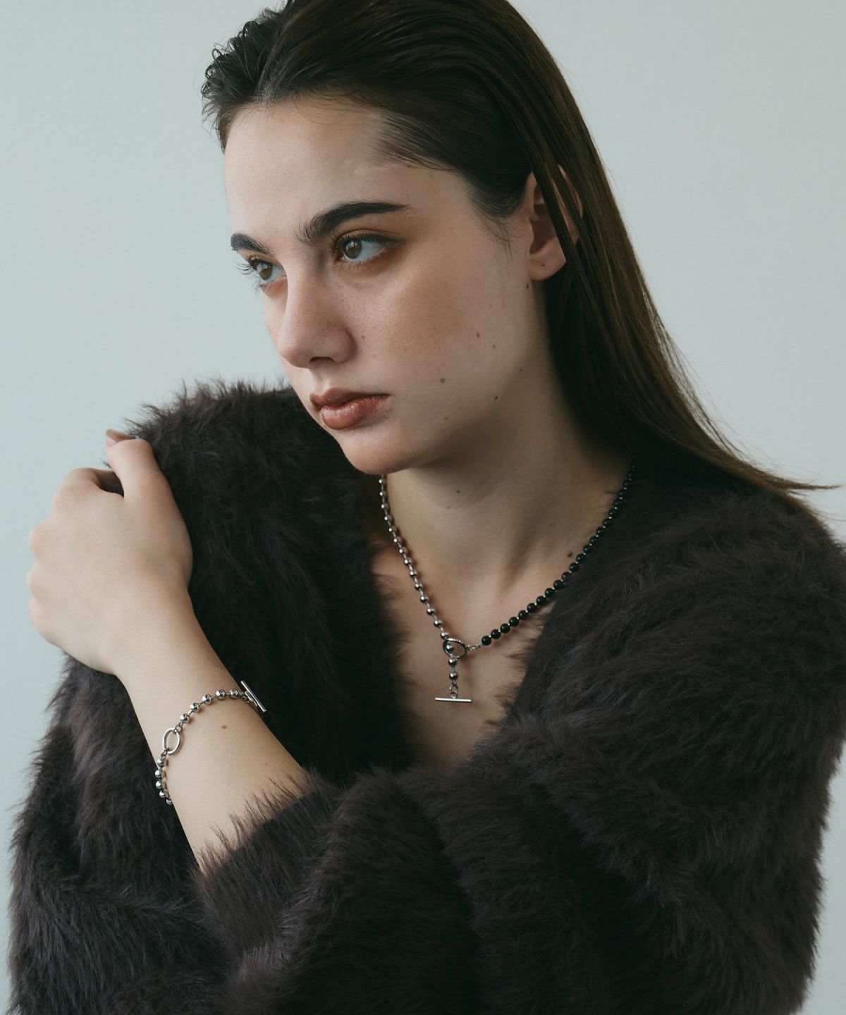 オニキス×ボールチェーンネックレス【MUK lucenzio】 | 【公式】MUK