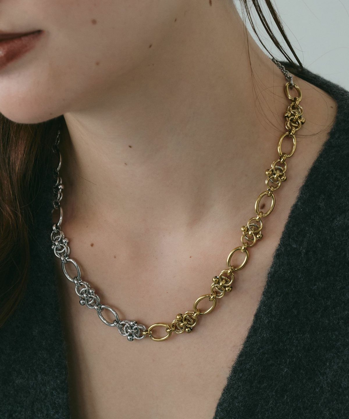 サークルチェーンネックレス【MUK lucenzio】