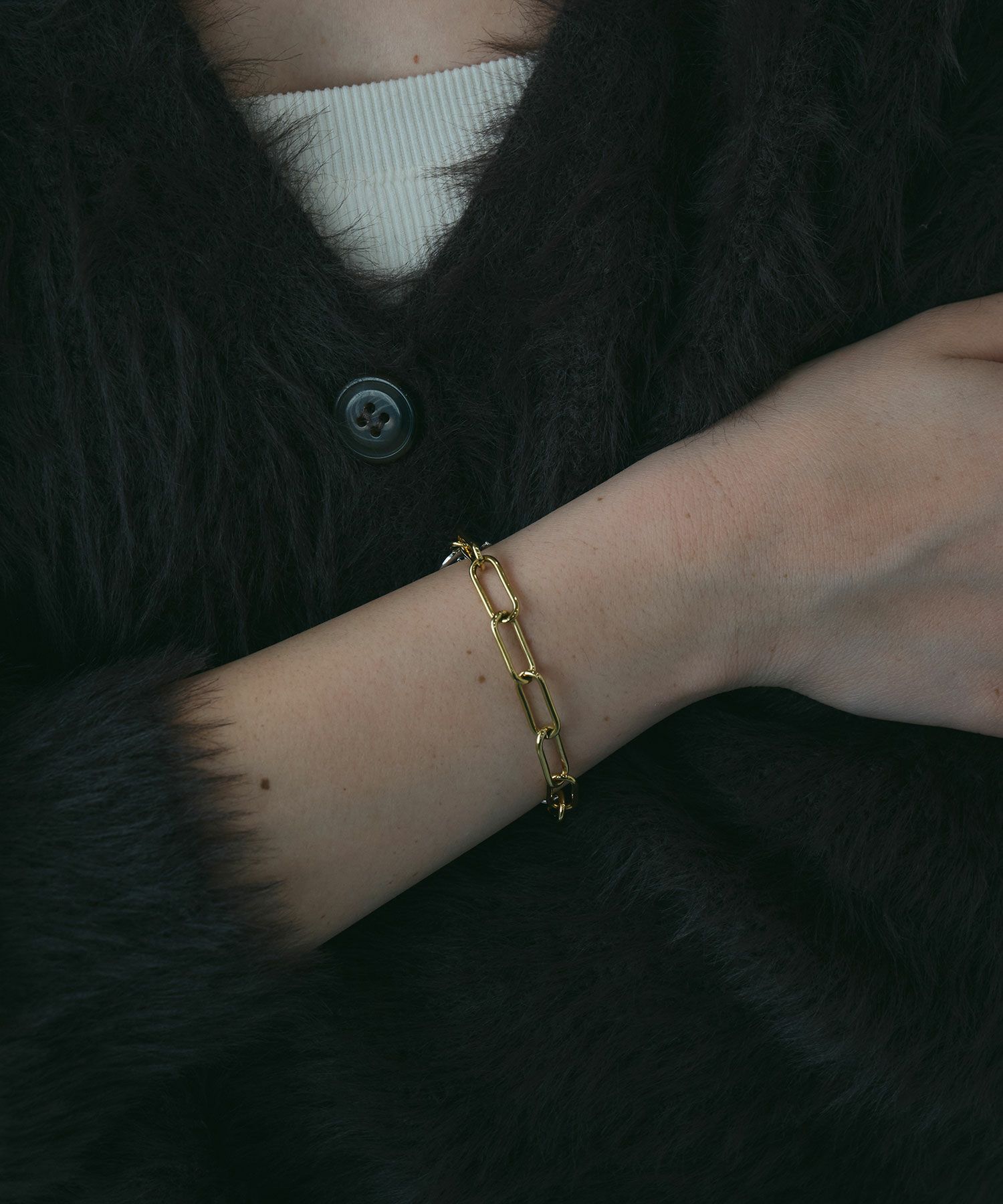 オーバルチェーンブレスレット【MUK lucenzio】